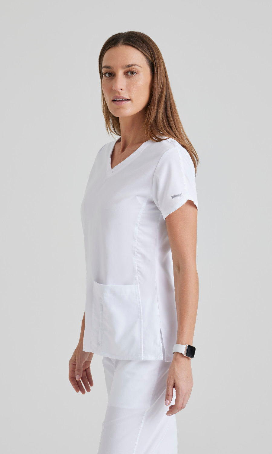 Grey's Anatomy 41423 Cora Scrub Top White
