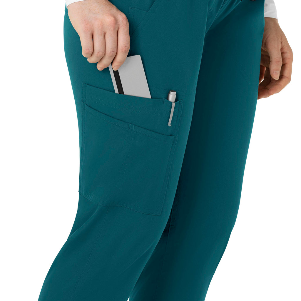 Force Essentials C54113 Maternity Jogger Scrub Pants Caribbean