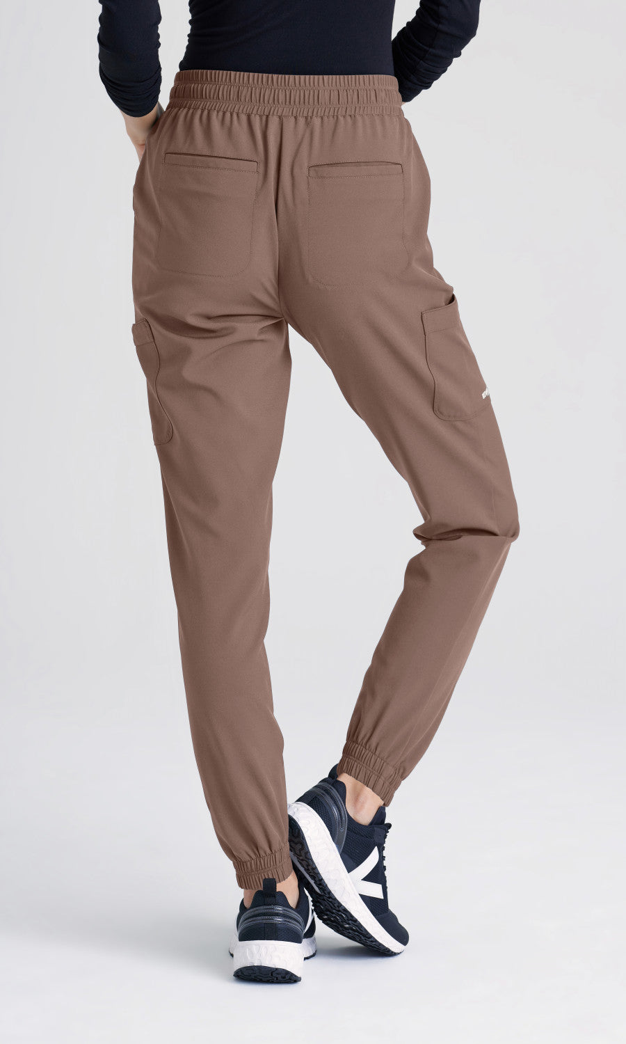 Grey's Anatomy Evolve GSSP625 Terra Scrub Joggers Driftwood