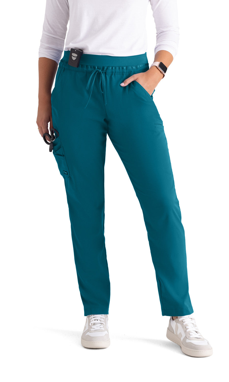 Grey's Anatomy Stretch GRSP526 Serena Scrub Pants Bahama