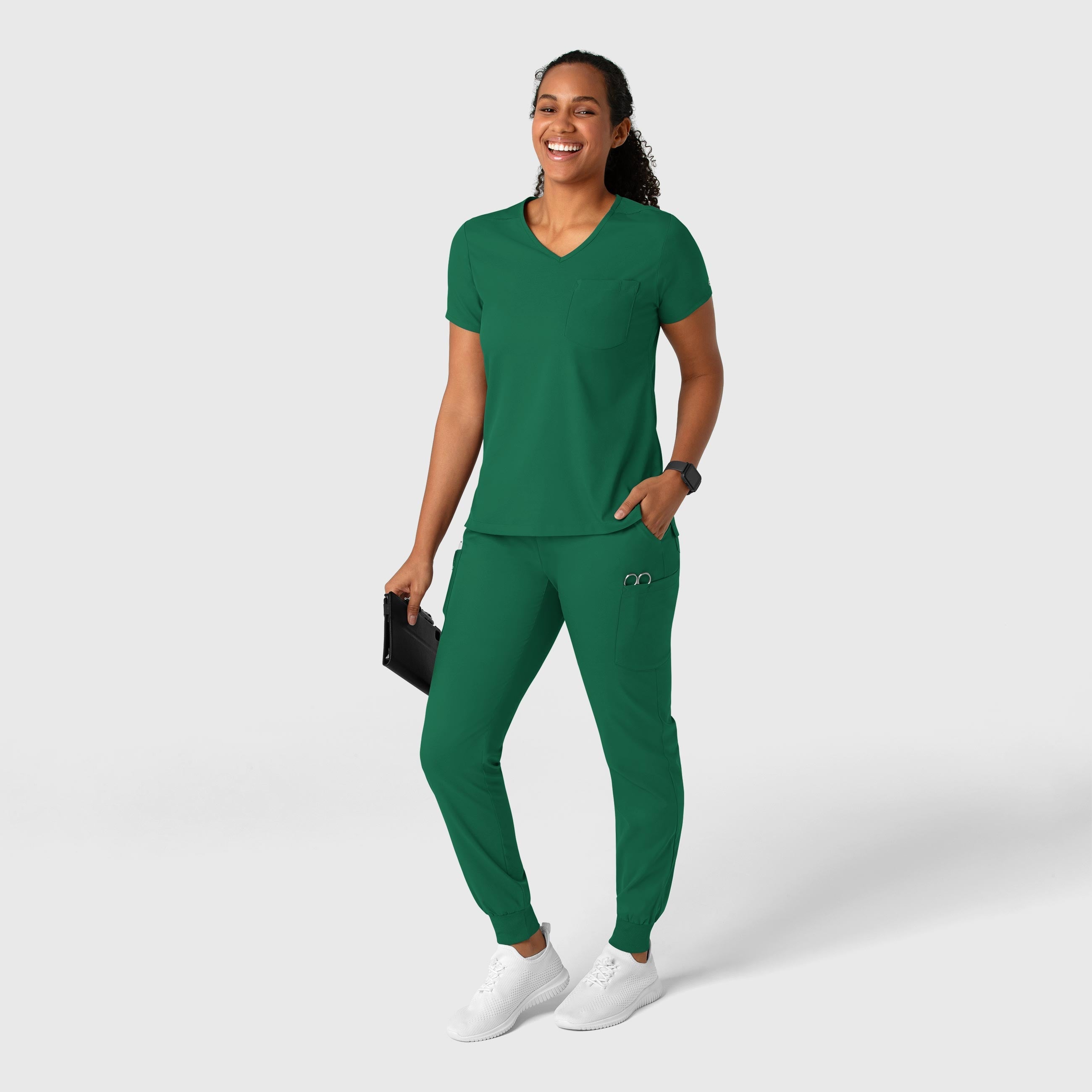 Boundless 5151 Jogger Scrub Pants Hunter