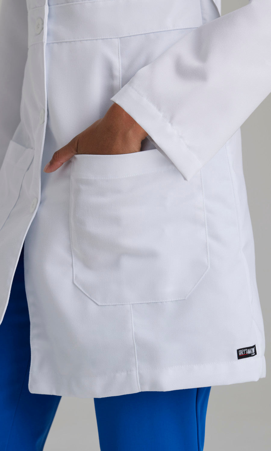 Grey's Anatomy 4481 Lily Lab Coat White