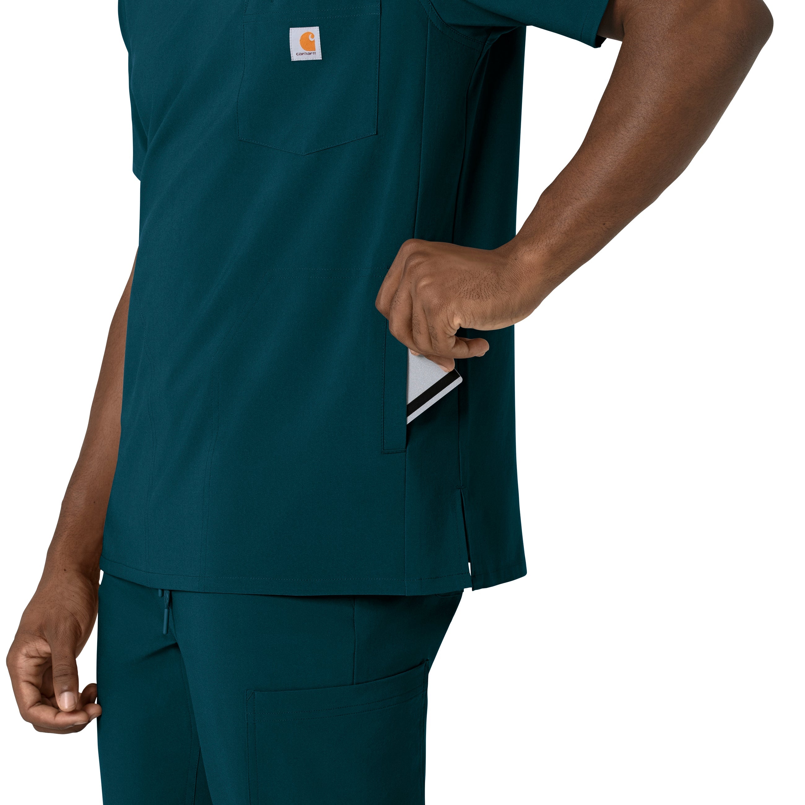 Force Cross-Flex C16410 Men's V-Neck Scrub Top Caribbean