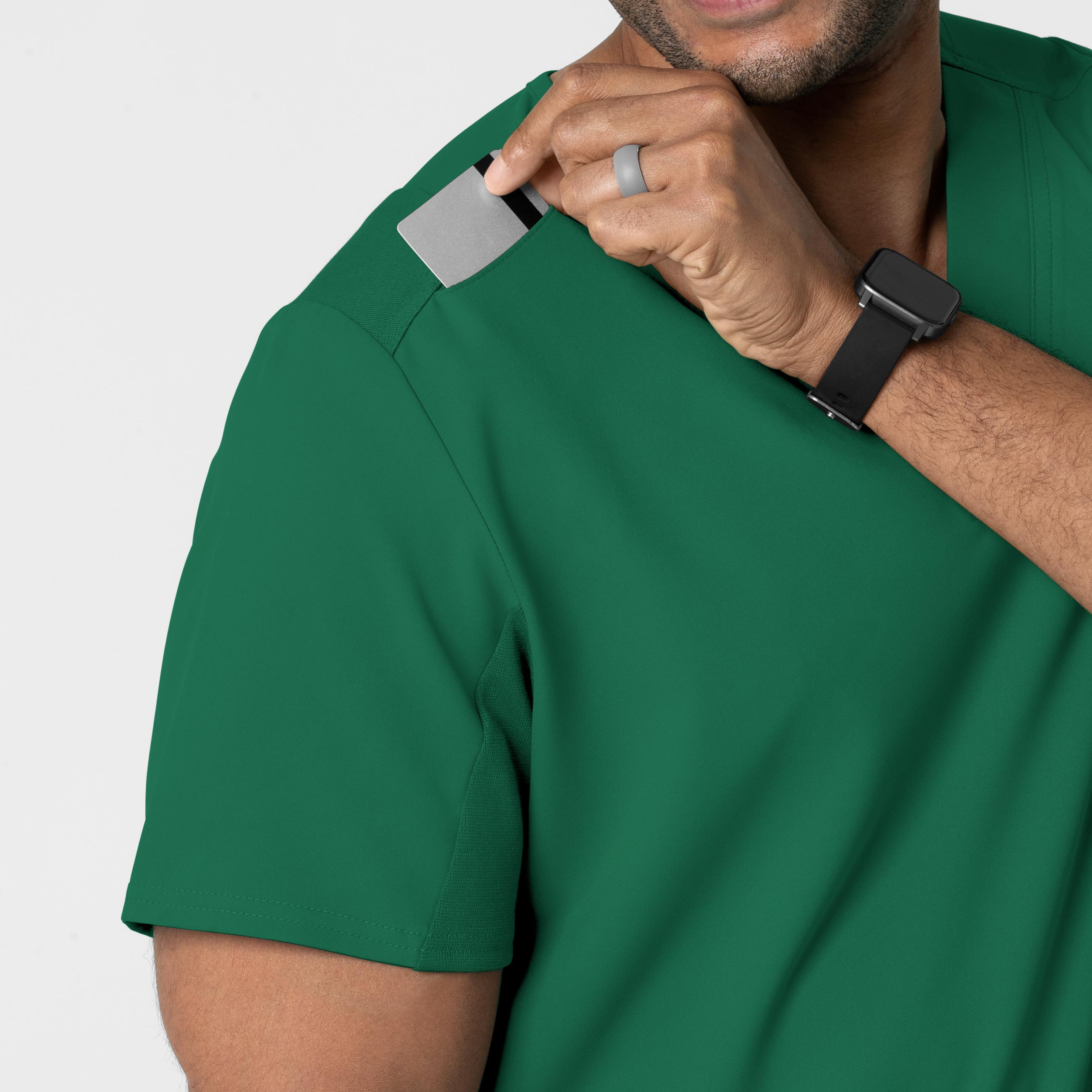 Thrive 6622 Men's Utility V-Neck Scrub Top Hunter