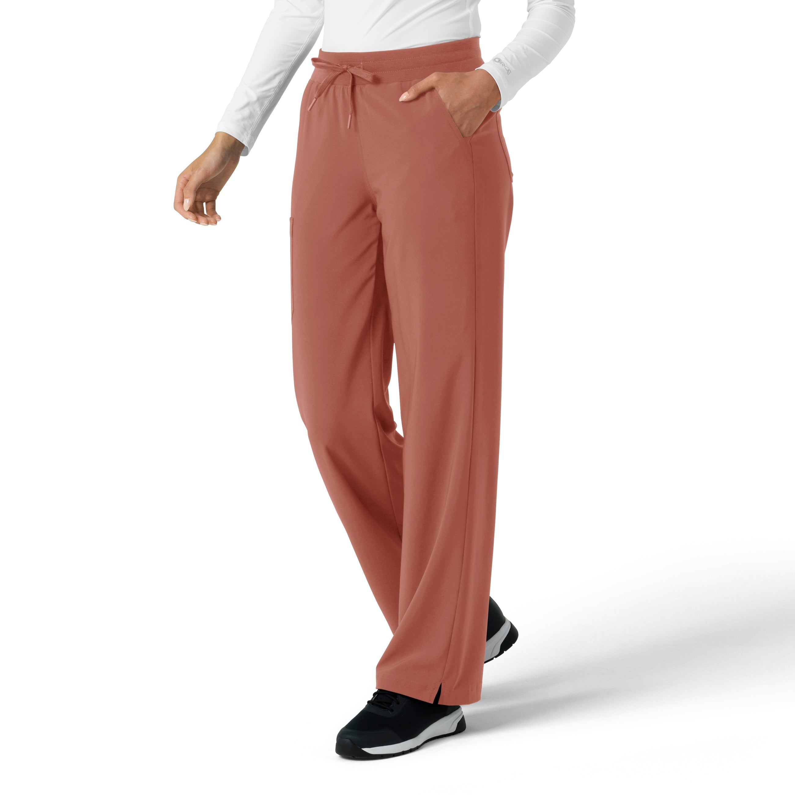 Force Cross-Flex C53310 Boot Cut Scrub Pants Wildrose