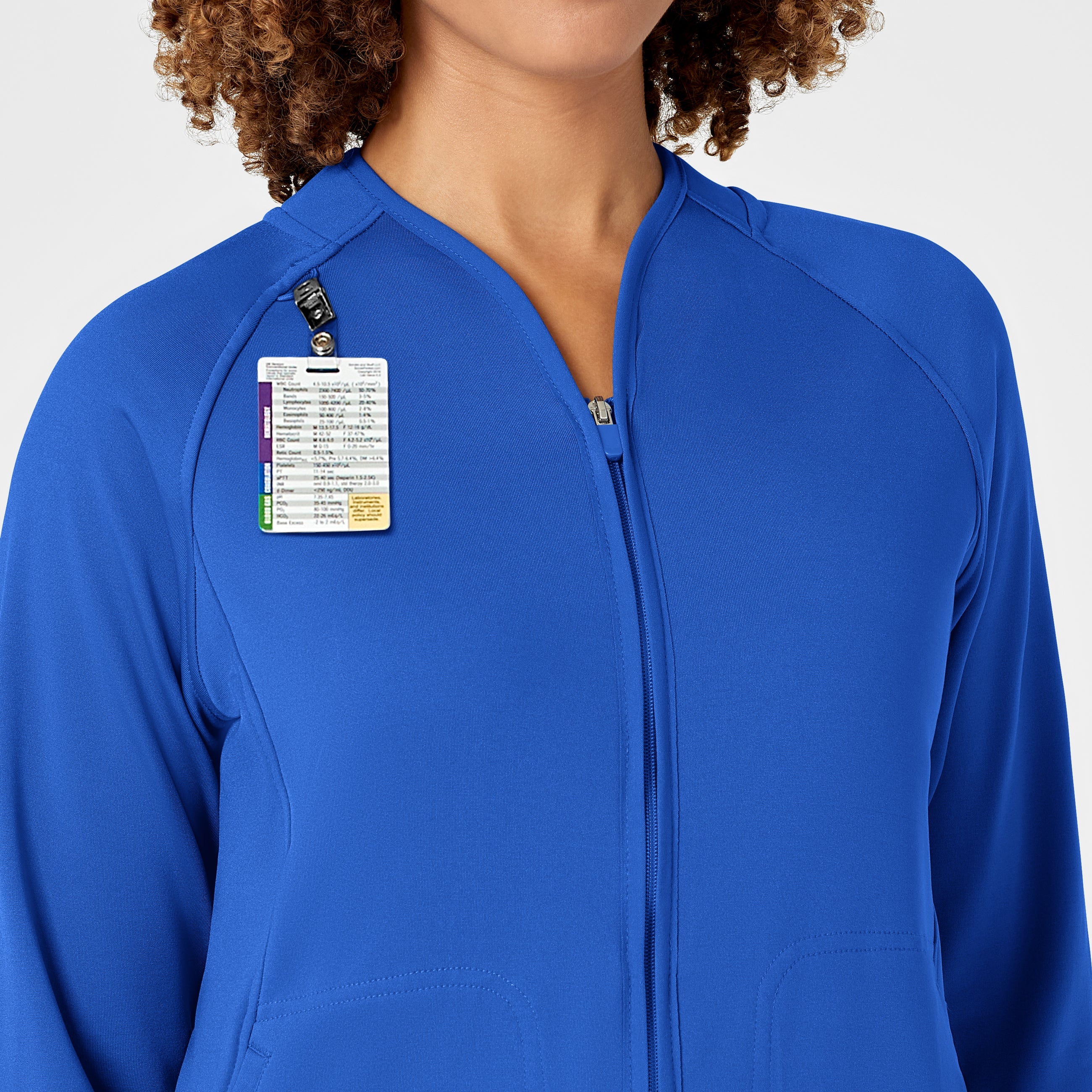 Layers 8209 Fleece Full Zip Jacket Royal