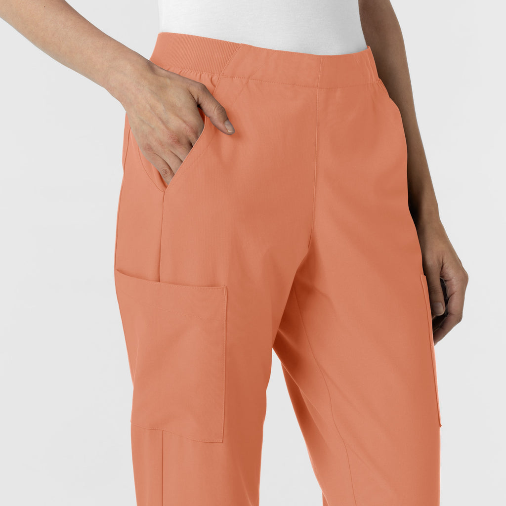 W123 5145 Cargo Utility Scrub Pants Terracotta