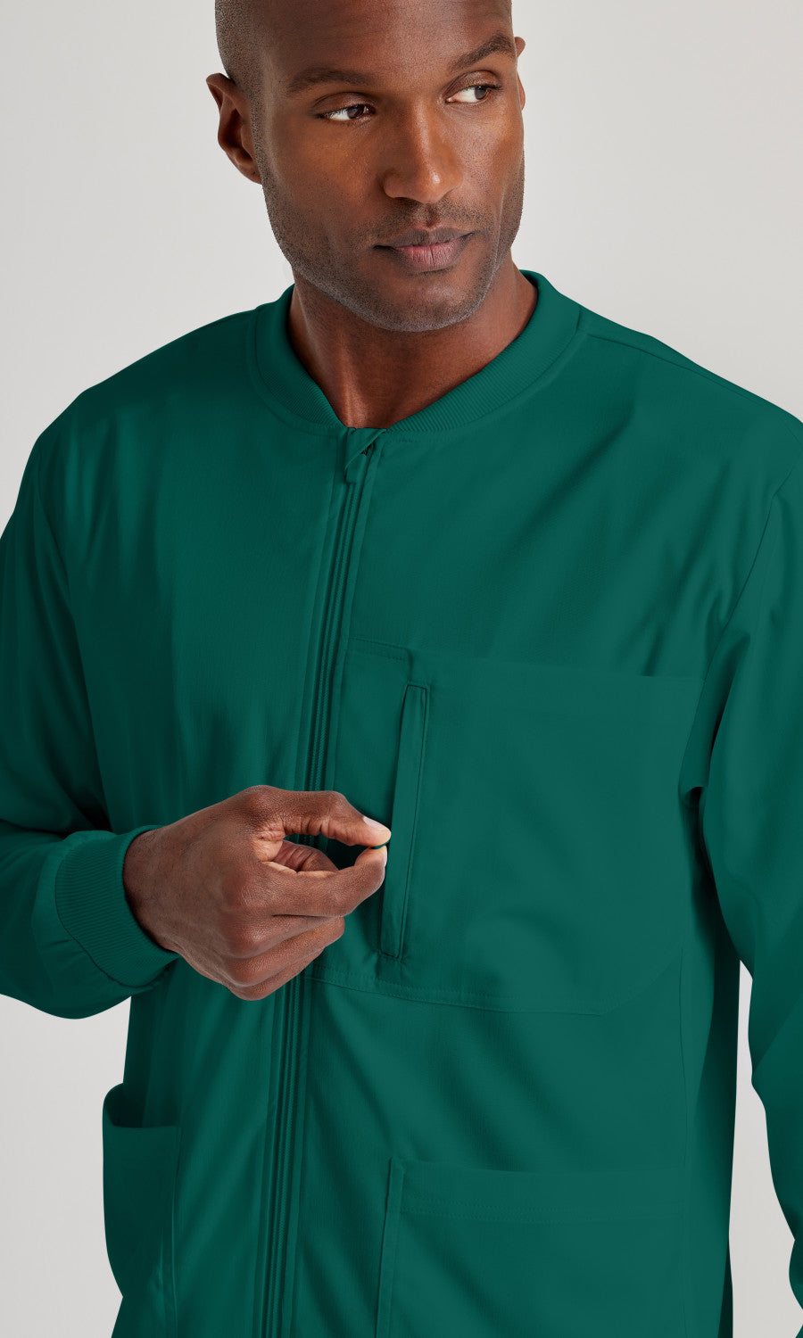 Grey's Anatomy Stretch GRSW871 React Warmup Hunter Green