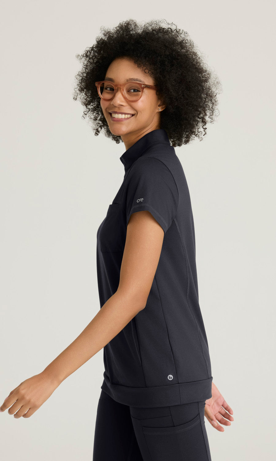 Barco One Performance Knit BOT270 Vigor Top Steel