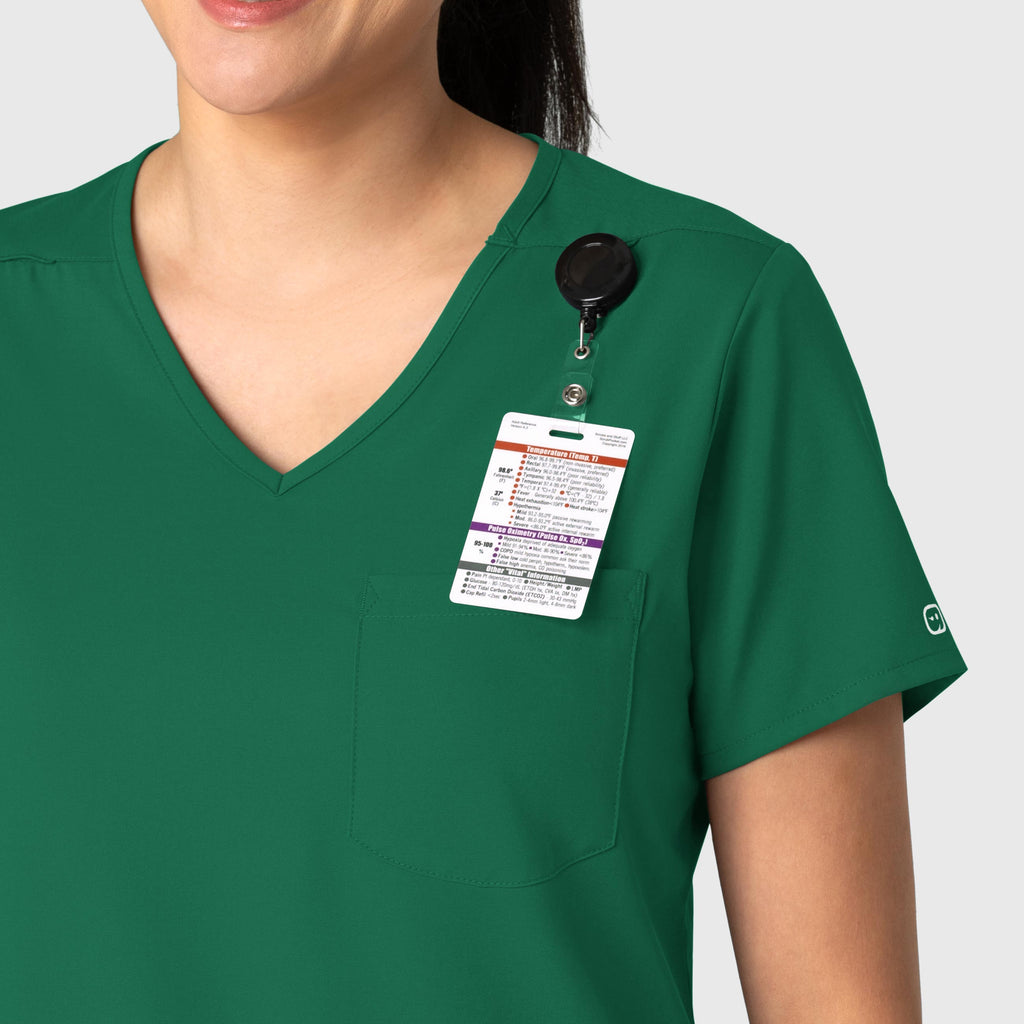 Boundless 6151 Tuck-In Scrub Top Hunter